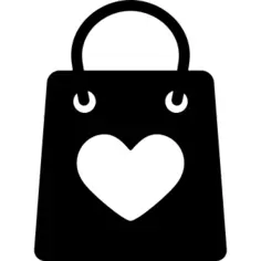 Bag with a heart