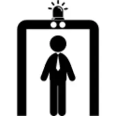 Airport security portal