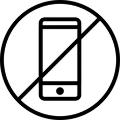 No phone
