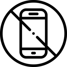 No phone