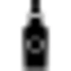 Dark liquor in bottle