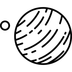 Uranus with Satellite