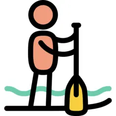 Standup paddleboarding