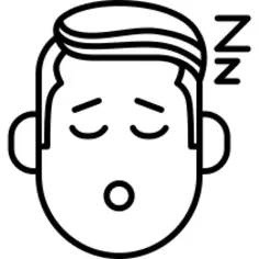 Boy with Sleeping Face