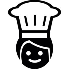 Chef with hat