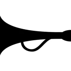 Horn speaker with handle