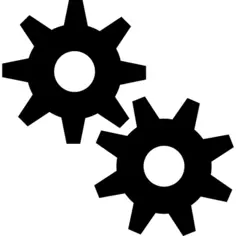 Two gears