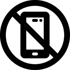 No phone