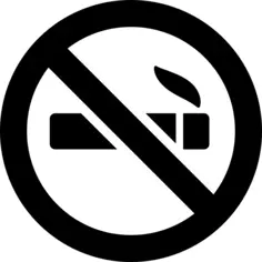 No smoking sign