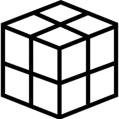 Four blocks cube