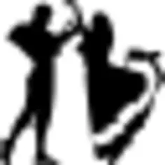 Couple dancing flamenco