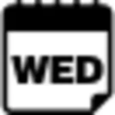 Wednesday calendar daily page