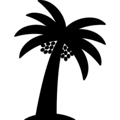 Palm Tree with Date