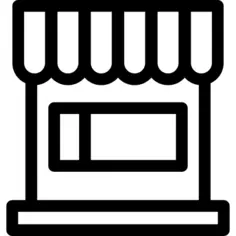 Front store with awning