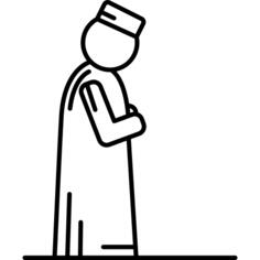 Muslim Praying