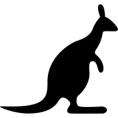 Kangaroo Looking Right