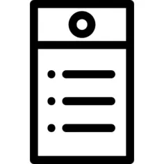 Paper list stationery