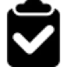 Clipboard with check mark
