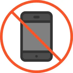 No phone
