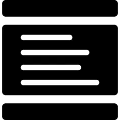 Blackboard with text lines