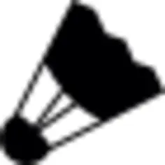 Shuttlecock silhouette