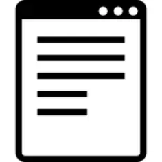 网站上的数据列表