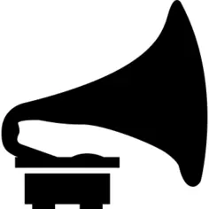 Vintage music disc player