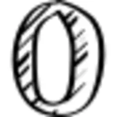 Opera sketched logo outline