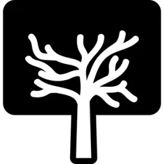 Tree of rectangular shape