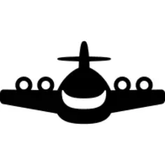 Big Plane Front View