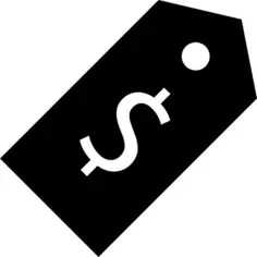 Dollar price tag
