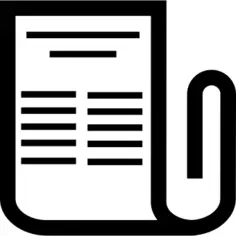 Newspaper wit attach