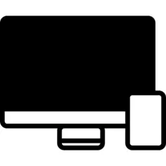 带鼠标的iMac台式电脑