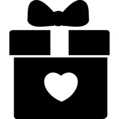 Giftbox with a heart