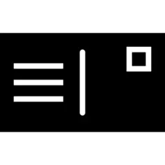 Postcard variant back part