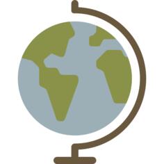 Earth globe