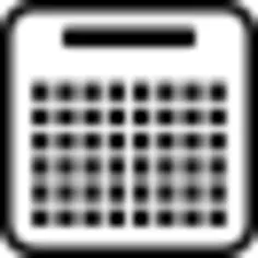 Calendar page with many squares