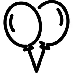 Christmas decoration balloons