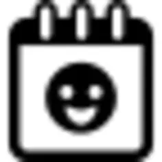 Happy day calendar page