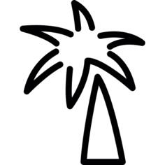 Palm tree doodle