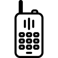 Walkie Talkie with Antenna