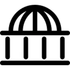 Dome shaped building outline