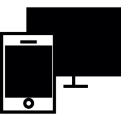 手机和电视屏幕