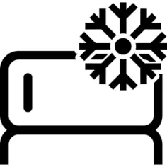 Snowflake weather symbol