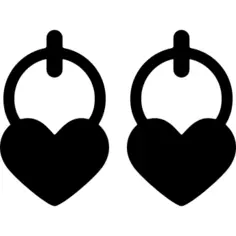 Heart Shaped Earrings