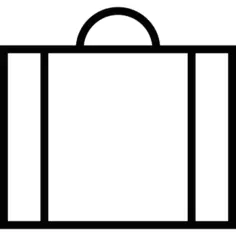 Portfolio with handle