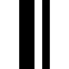 Bold double bar line