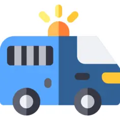 Police van