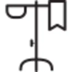 Hanger with Package of Serum