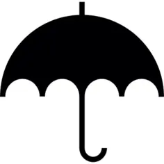 black umbrella